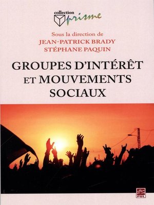 cover image of Groupes d'intérêt et mouvements sociaux
